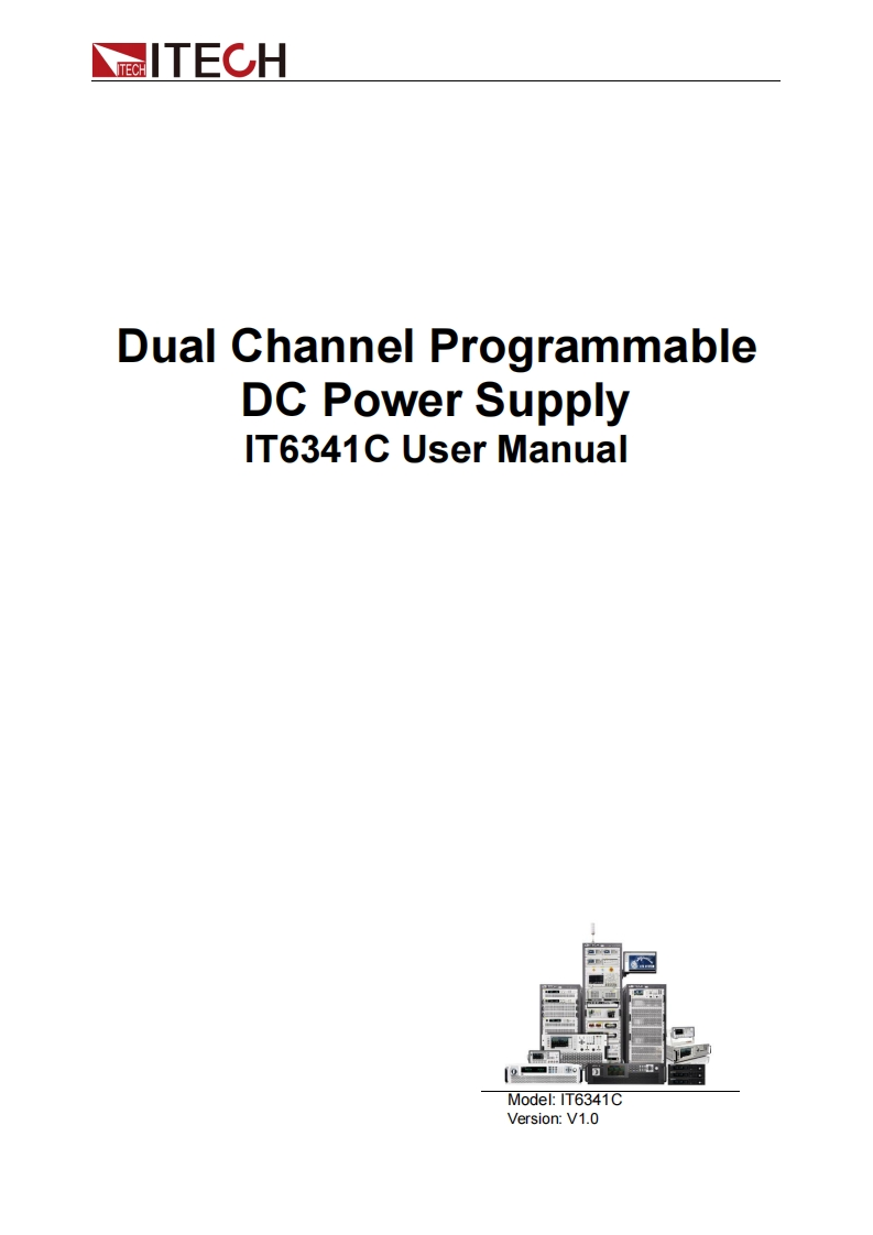 IT6341C-2-Channel-Model-操作说明书手册-EN