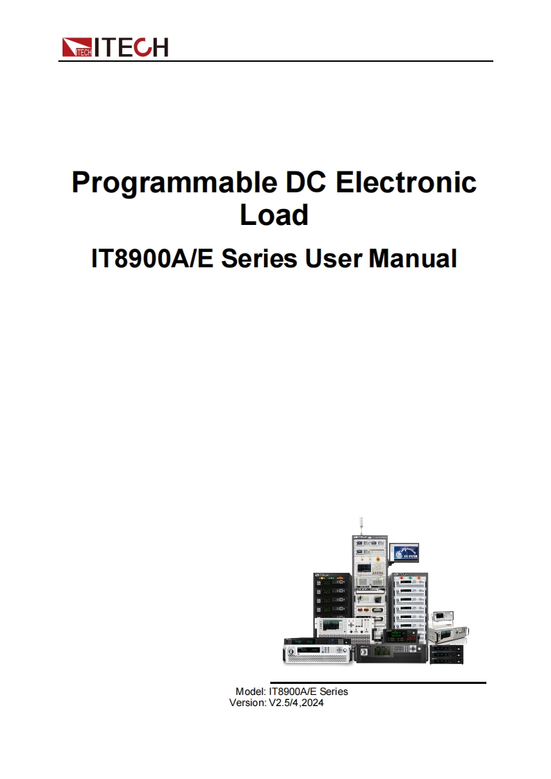 IT8900A-E-操作说明书手册-EN-1