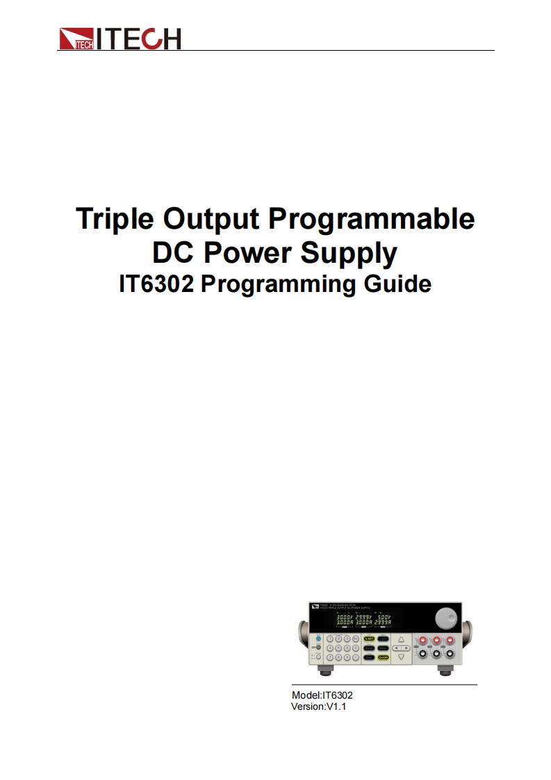 ITECH_IT6302_编程操作说明书手册