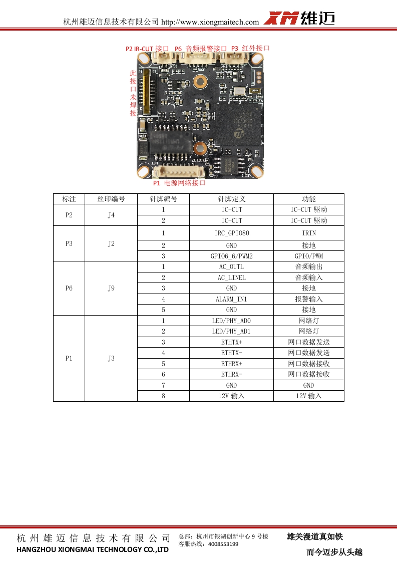 IVG-85HG50PYA-S-接口说明