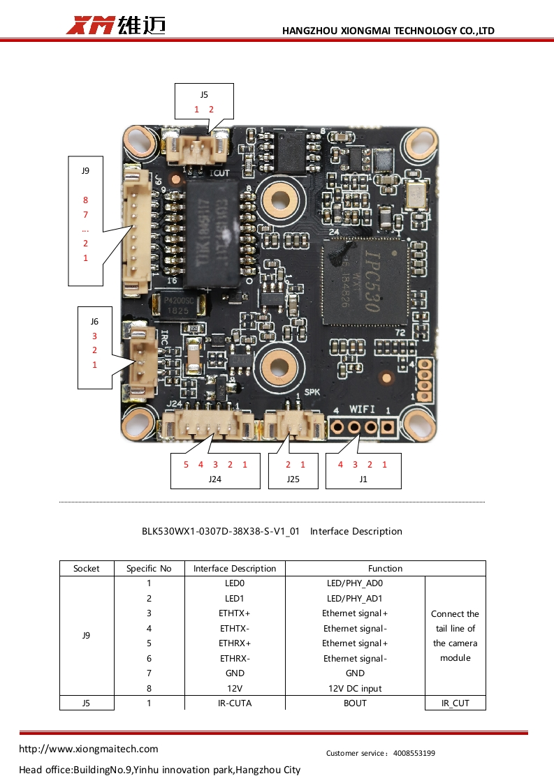 IVG-85X20PYA-SC-BLK530WX1-0307D-38X38-S-V1_01--Interface-Description