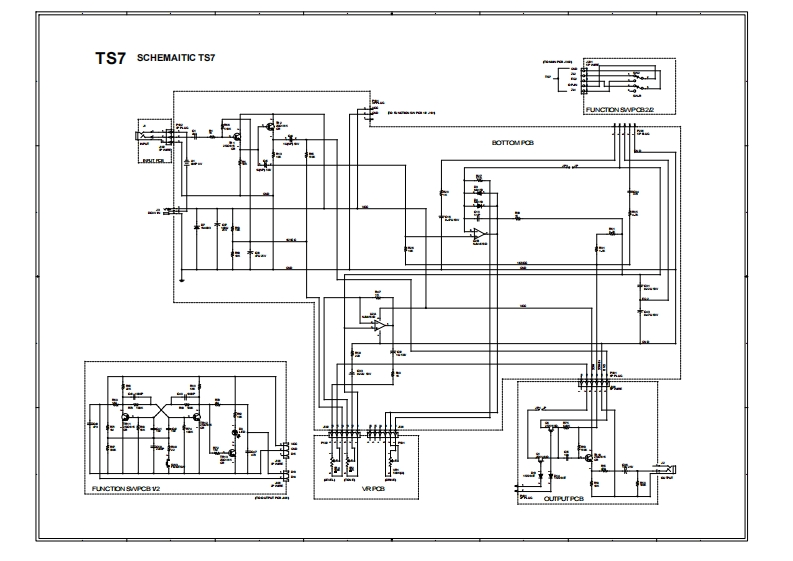 Ibanez_ts7_tubescreamer_电器原理图ematic