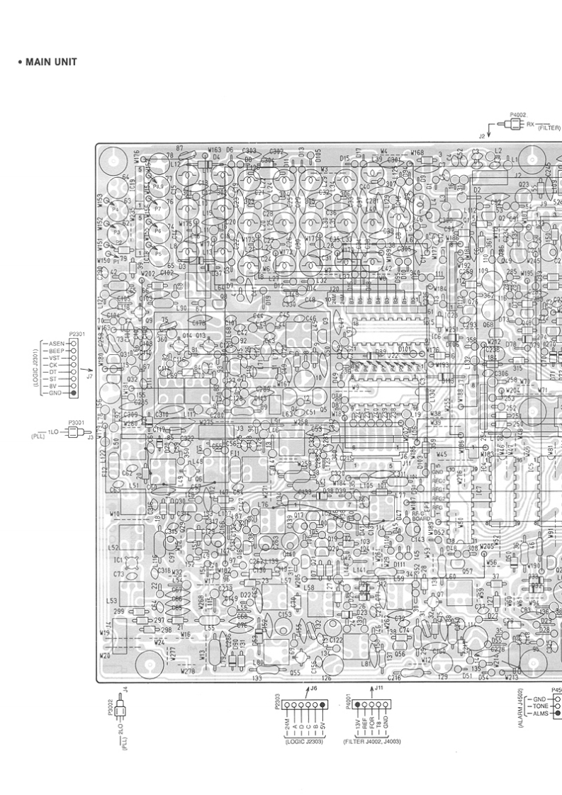 Icom_IC-M600_参考电器原理图_1993