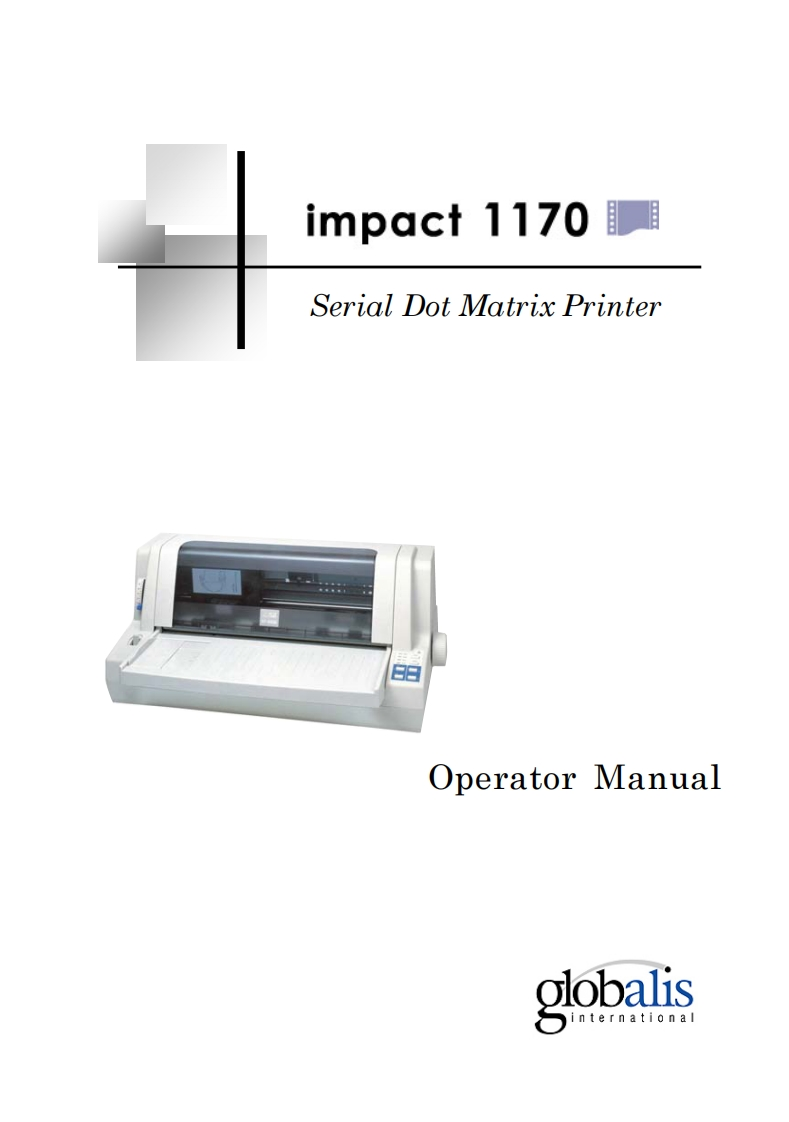 Impact-1170-操作说明书手册