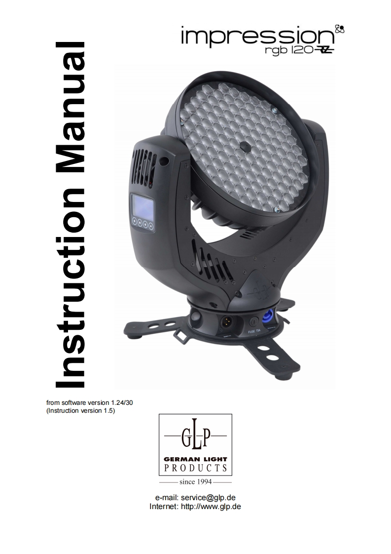 Impression-120RZ-RGB-使用说明书手册-V1.5-EN