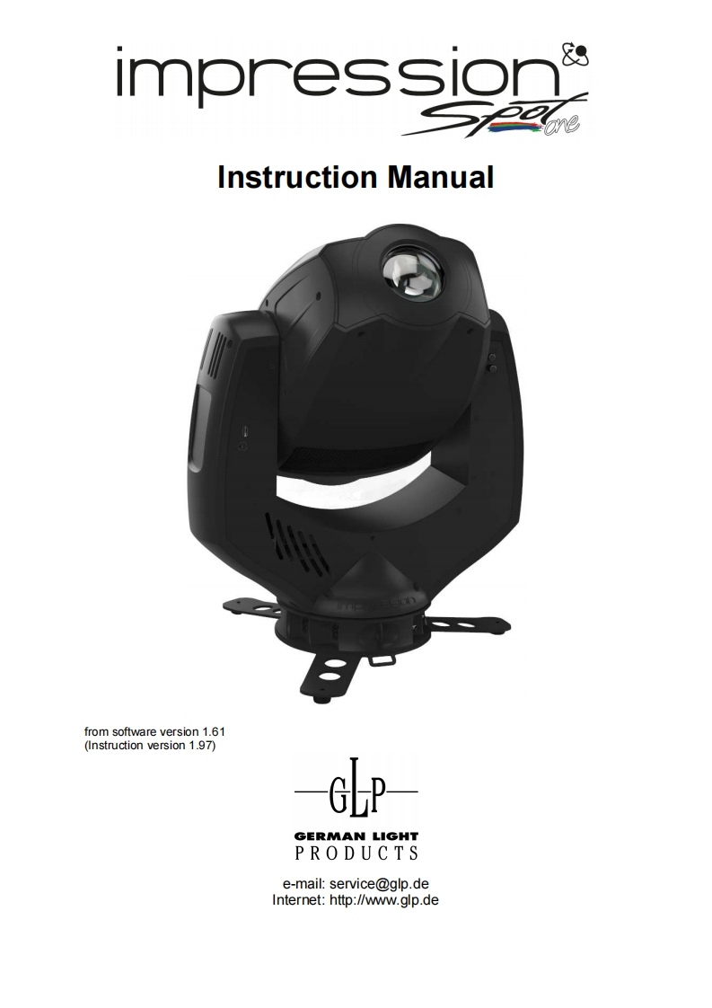 Impression-SpotOne-使用说明书手册-V1.97-EN1