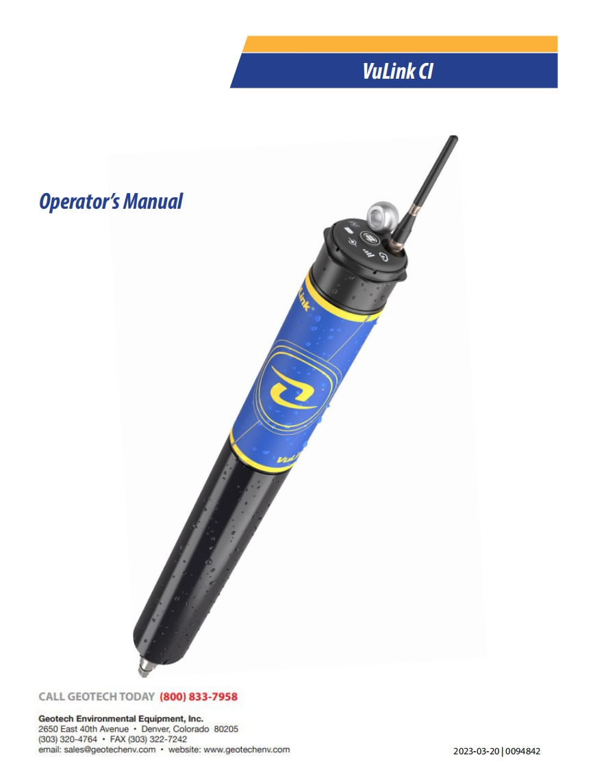 InSitu_VuLink_使用说明书手册