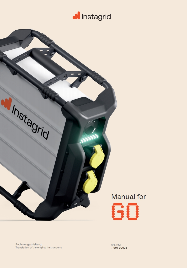 InstagridGo36LUManual操作说明书手册