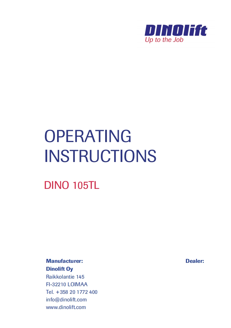 Instruction_Manual_Dino_105TL操作与维修手册