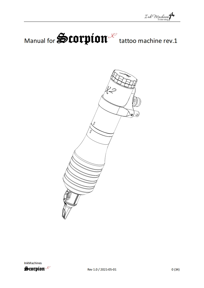 Instructionmanual_ScorpionX2_rev.1_en_0使用说明书手册