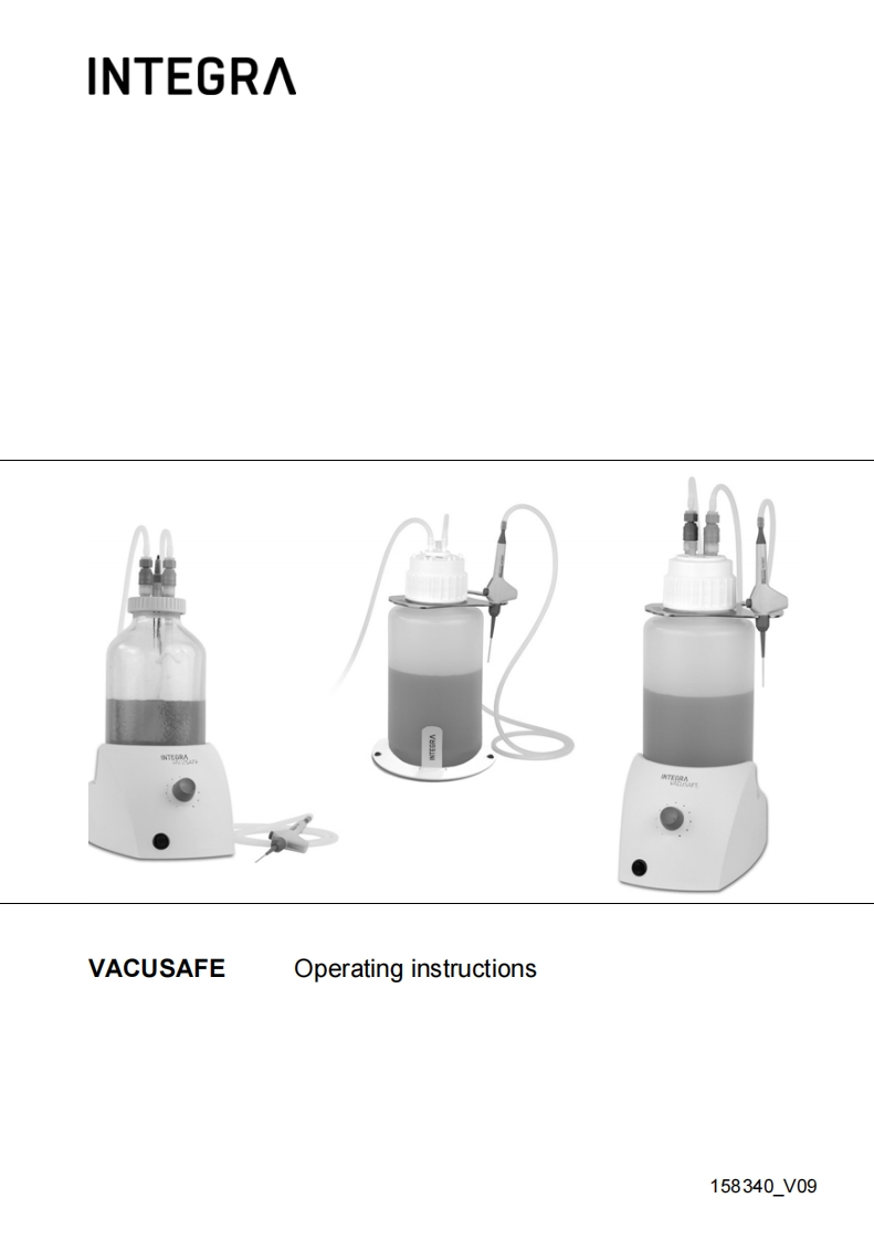 Integra-VacuSafe-Aspiration-System-操作说明书手册