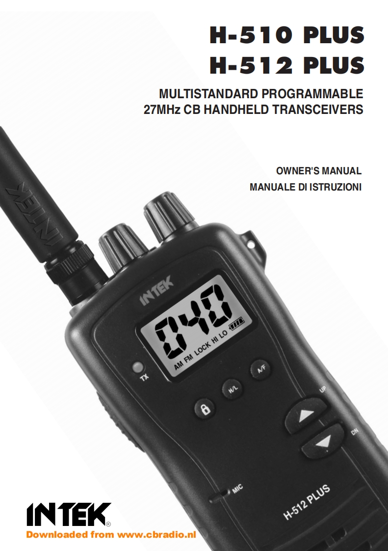 Intek_H512_Plus_使用说明书手册