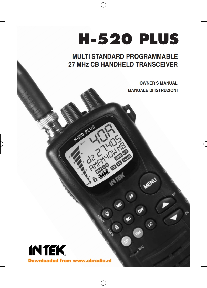 Intek_H520_Plus_使用说明书手册_ITA
