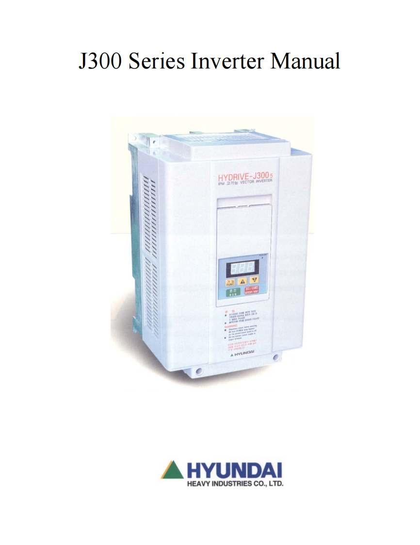 J300-series-inverter-操作说明书手册