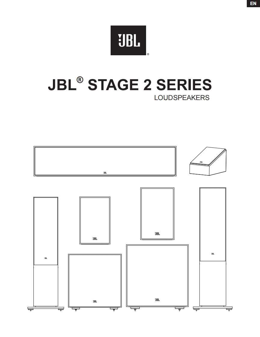 JBLStage2用户操作使用说明书手册ML