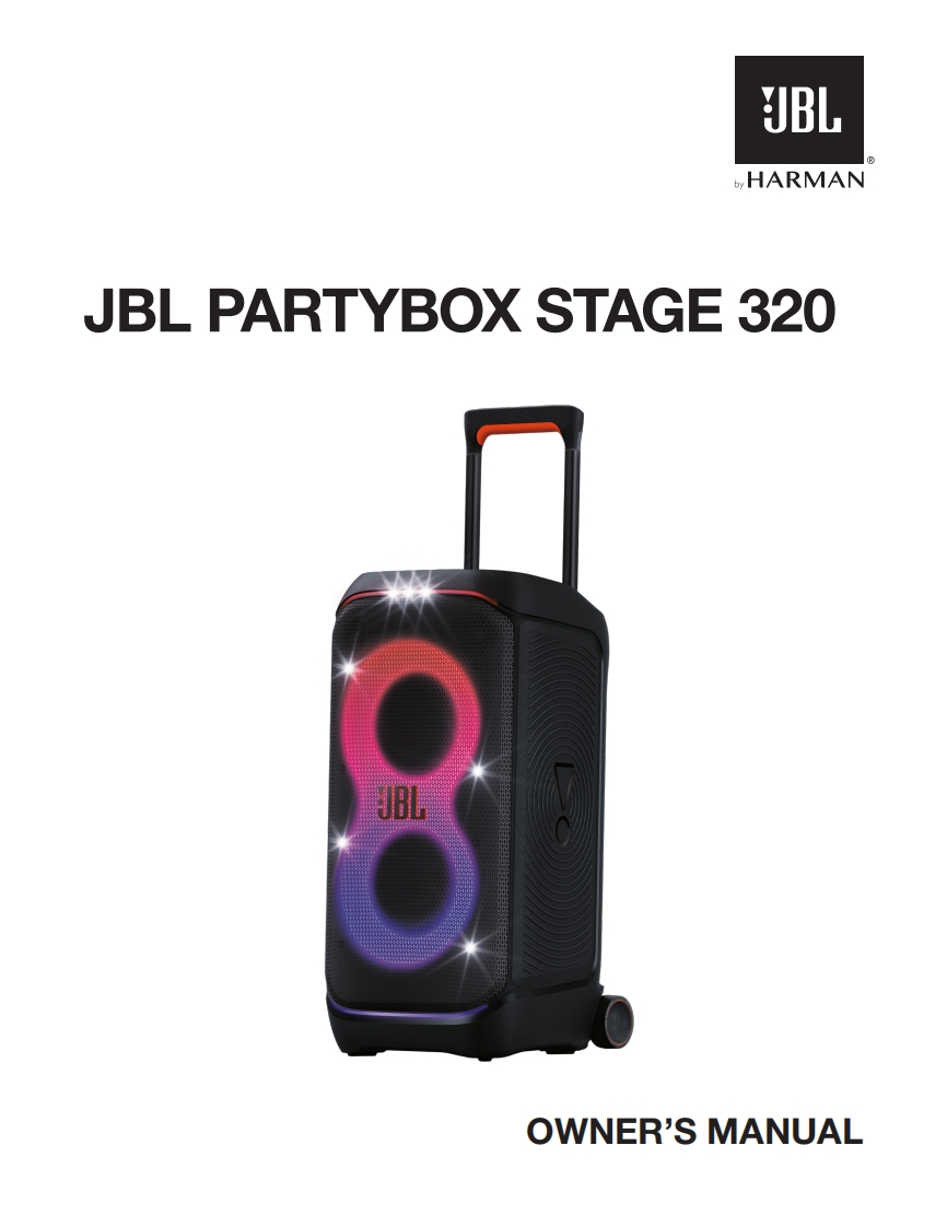 JBL_PARTYBOX_STAGE_320_用户操作使用说明书手册_Global_EN_V4