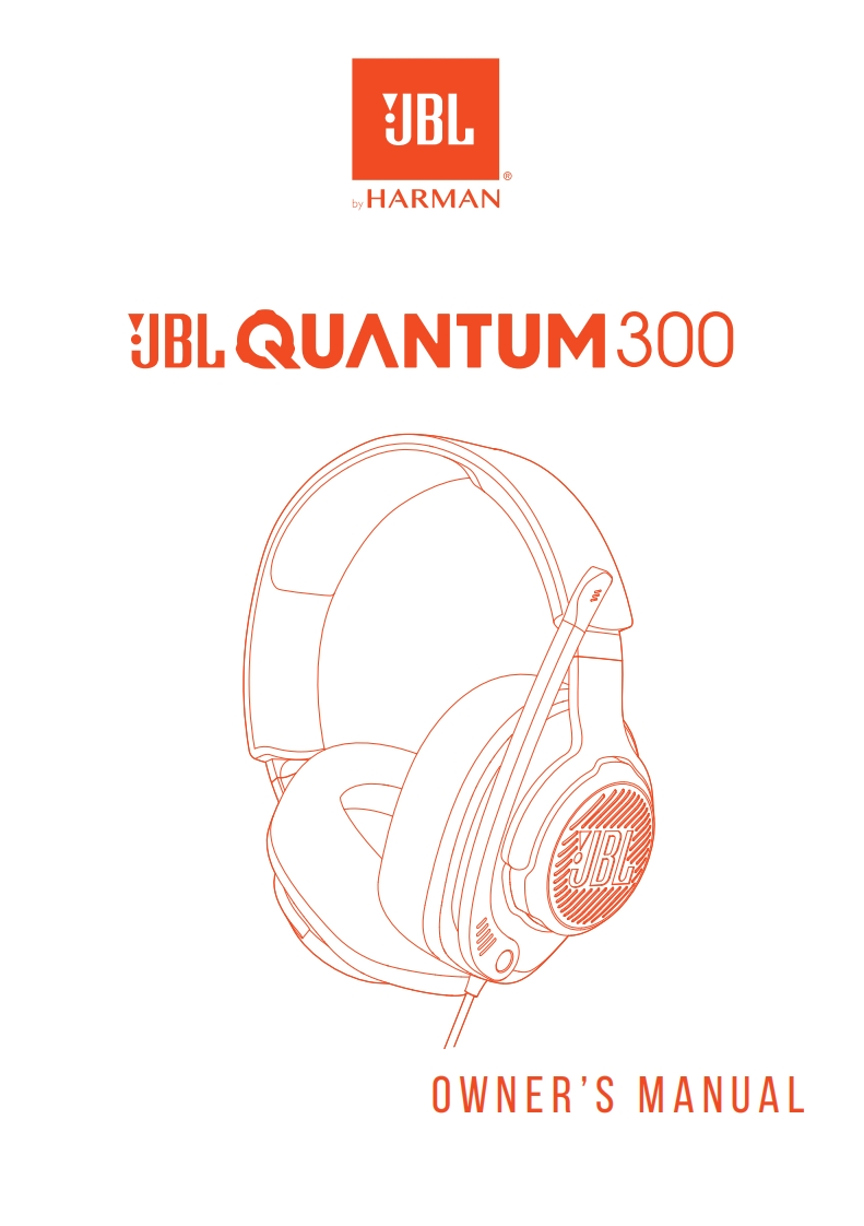 JBL_Quantum300_使用操作说明书手册_EN