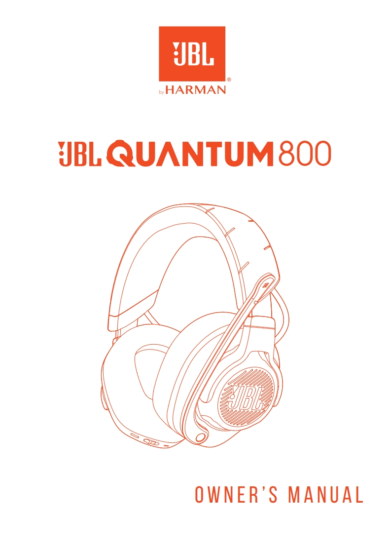 JBL_Quantum800_使用操作说明书手册_EN