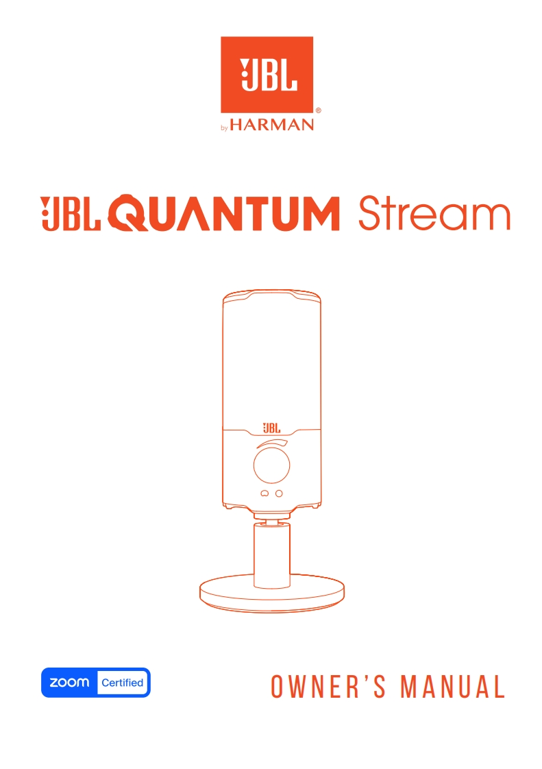 JBL_Quantum_Stream_使用操作说明书手册_SOP_EN_V5