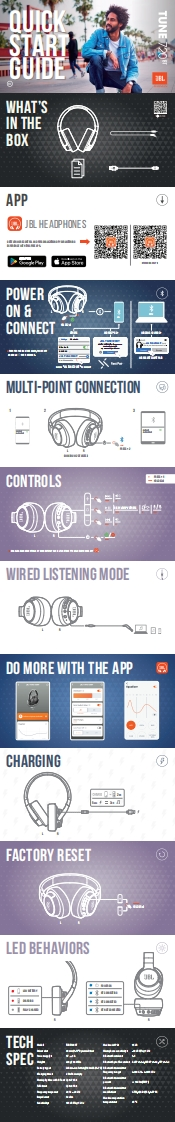 JBL_Tune720BT_使用操作说明书手册