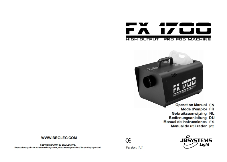 JB_FX_1700_使用说明书手册