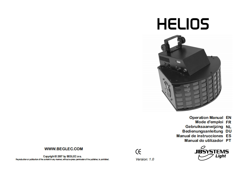 JB_Helios_使用说明书手册