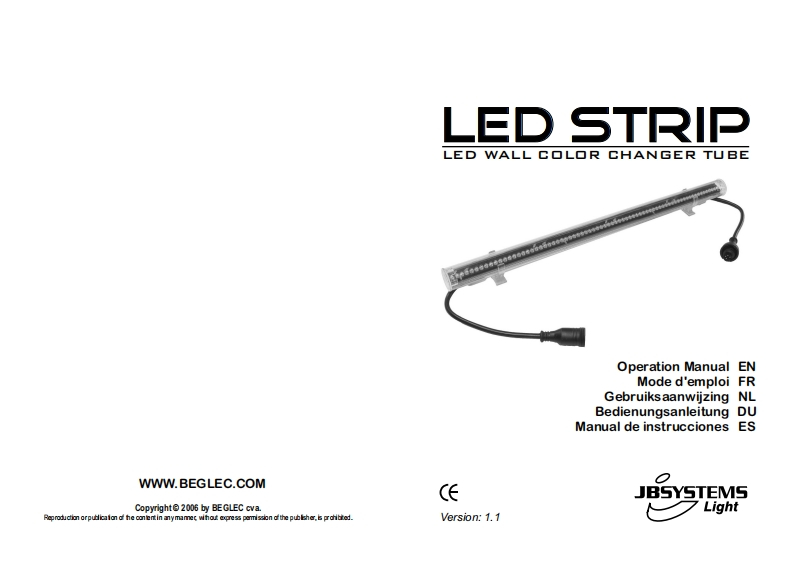 JB_LED_Strip_使用说明书手册(1)