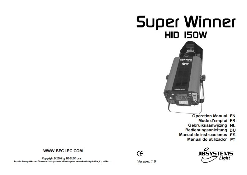 JB_Super_Winner_使用说明书手册