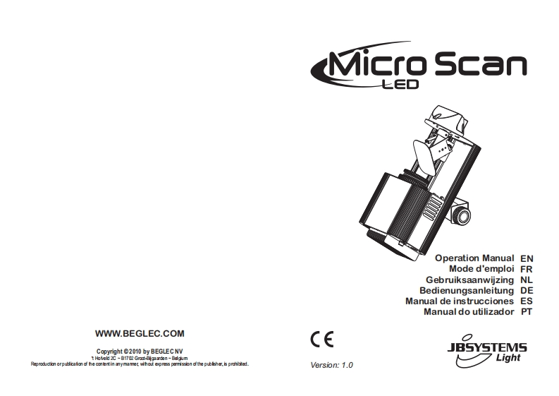 JB_Systems_LED_MICRO_SCAN_使用说明书手册