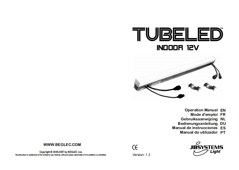 JB_TubeledIndoor_使用说明书手册
