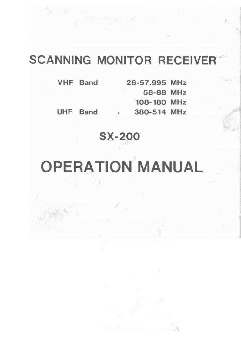 JIL-SX-200-(Owners-Manual操作说明书手册)