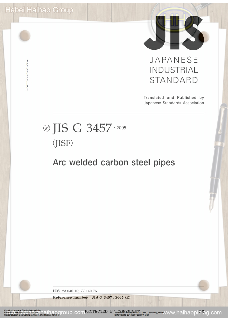 JIS-G3457-Arc-welded-carbon-steel-pipes