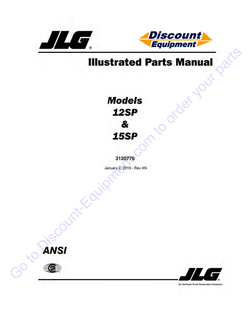 JLG-12SP-15SP-维修手册