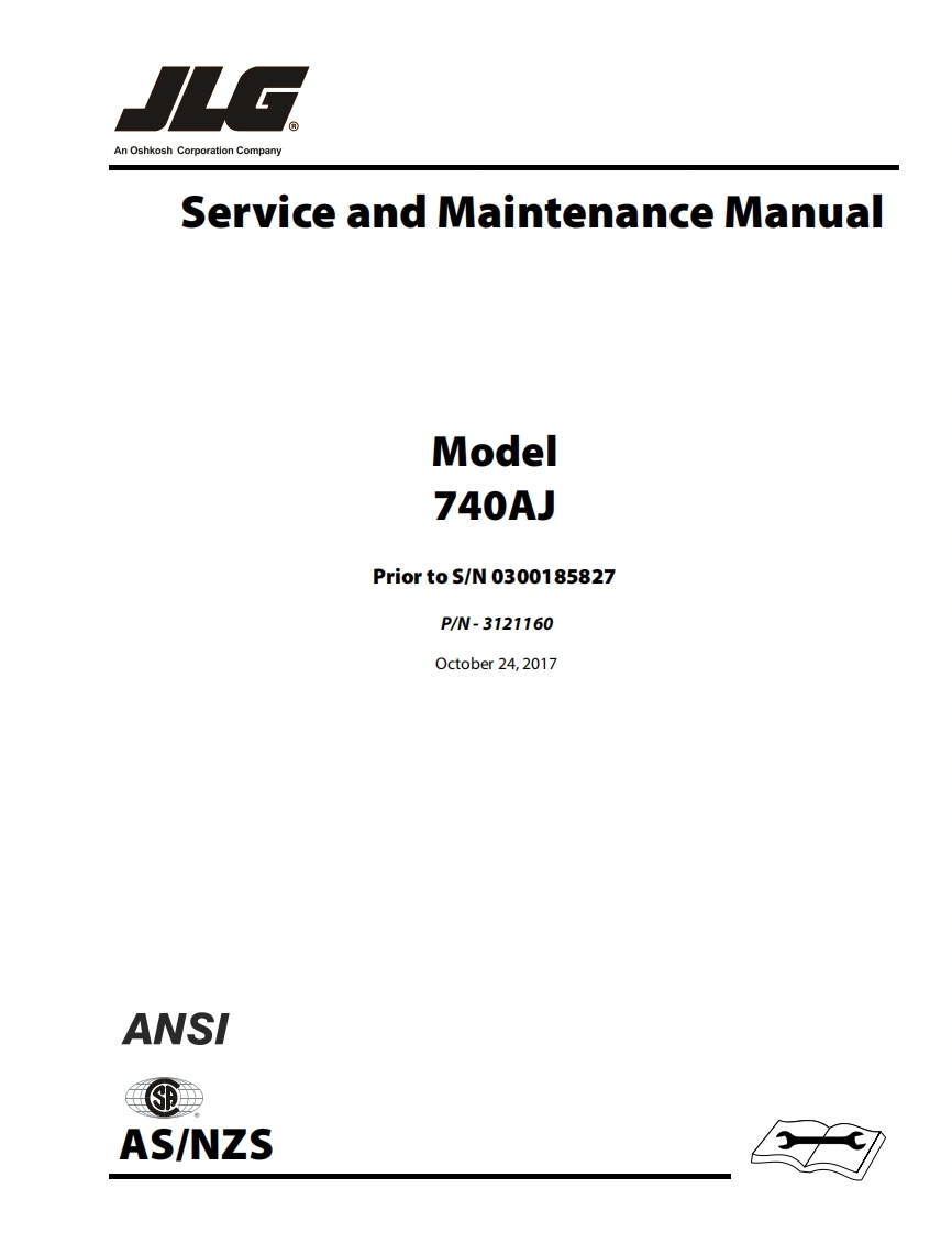 JLG-Model-740AJ-Priortos_N0300185827零部件手册含液压原理图-找手册网