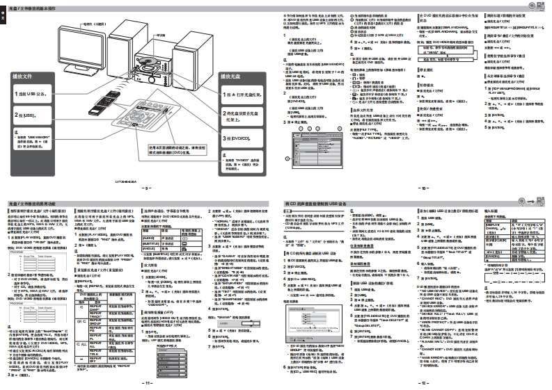 JVCEX-A15使用说明书手册