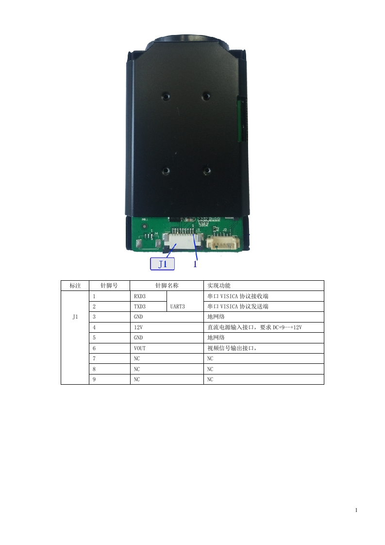 JZC-A53010接口说明