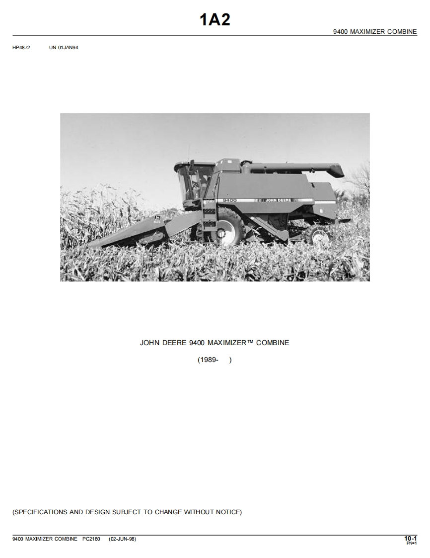 John-Deere-9400-Maximizer-Combine-Harvester-零部件手册-PDF