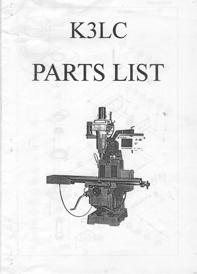 K3VLC-Partslist安装调试说明书手册