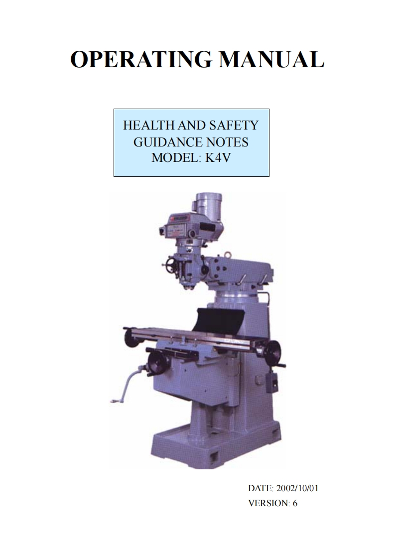 K4V安装调试说明书手册