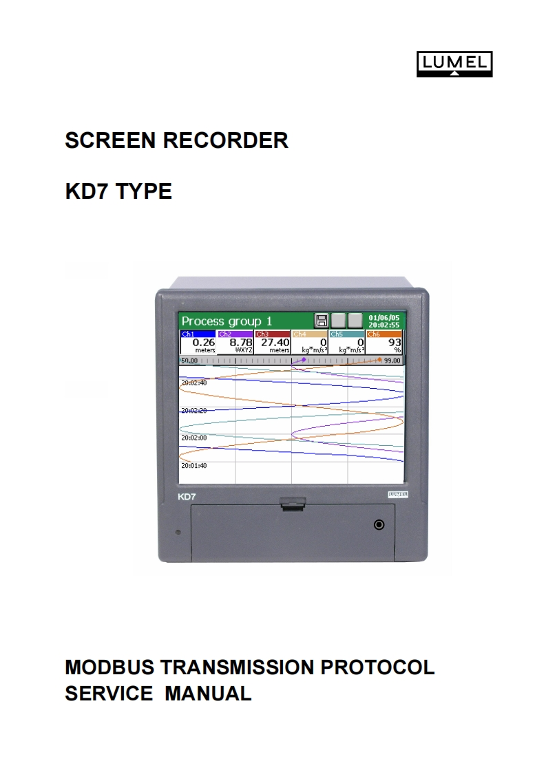 KD7_service_操作说明书手册_Modbus_Slave
