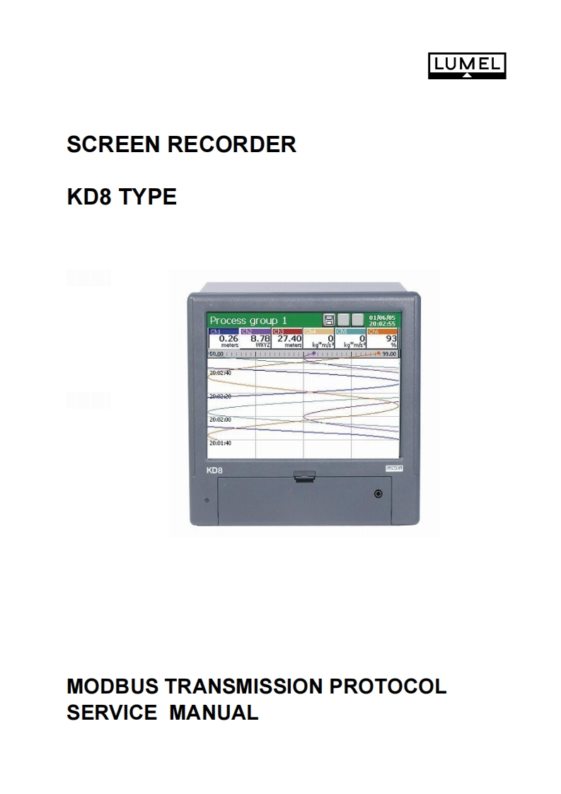 KD8_service_操作说明书手册_Modbus_Slave