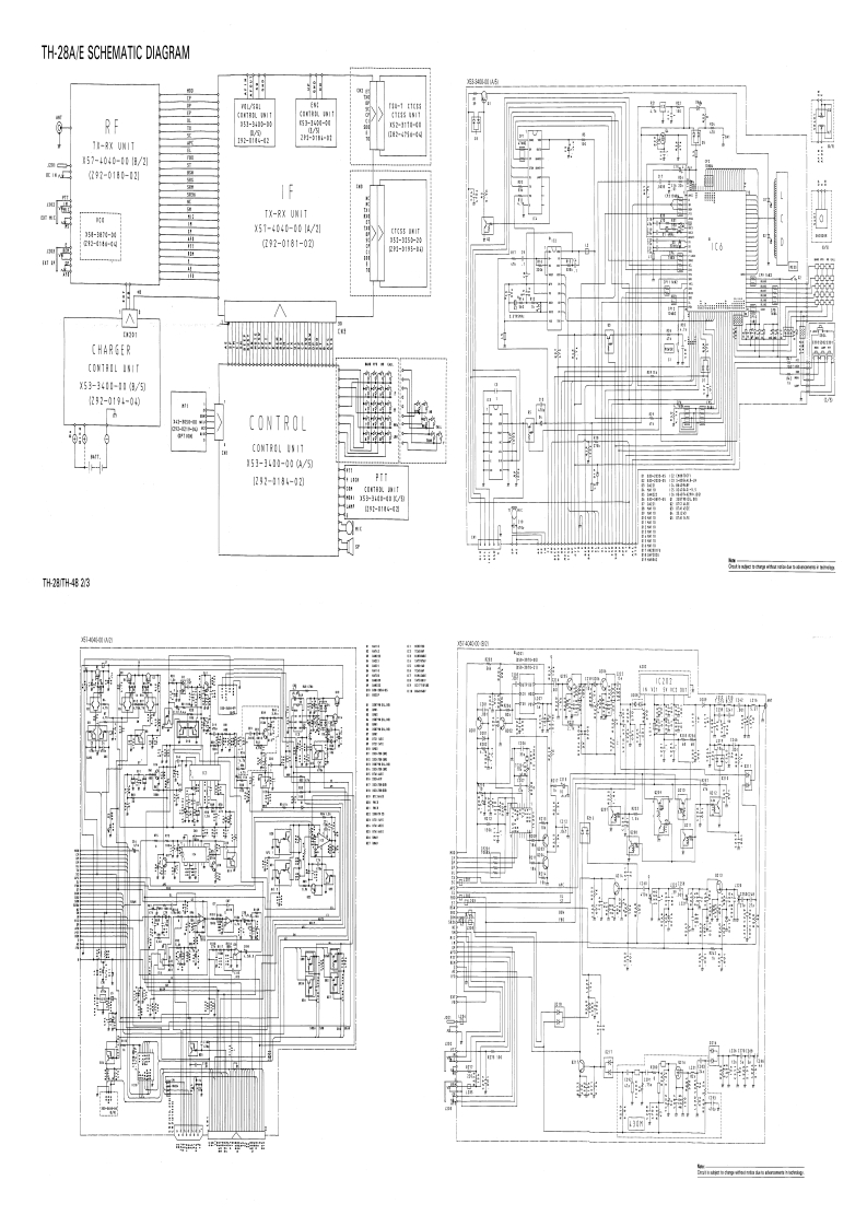 KENWOOD--TH-28-维修电器原理图手册