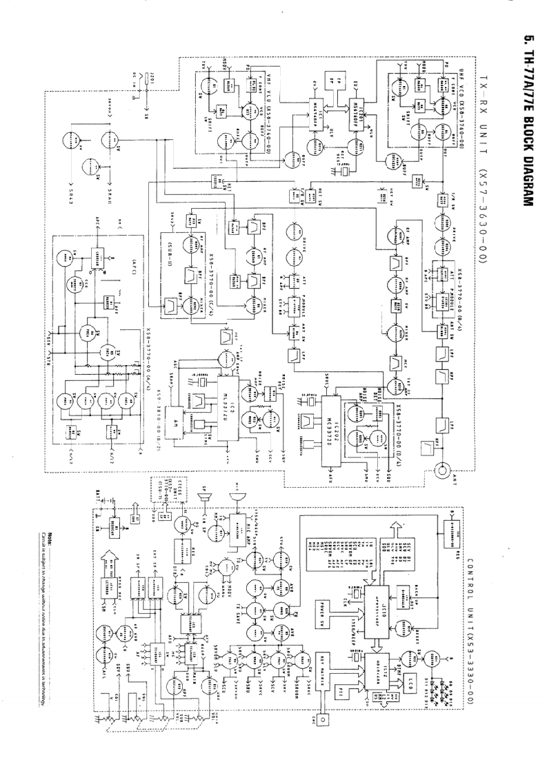 KENWOOD--TH-77-维修电器原理图手册
