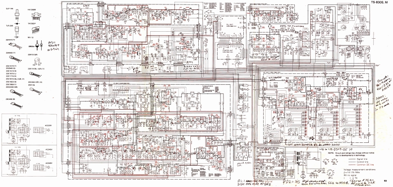 KENWOOD--TS-830S-维修电器原理图手册
