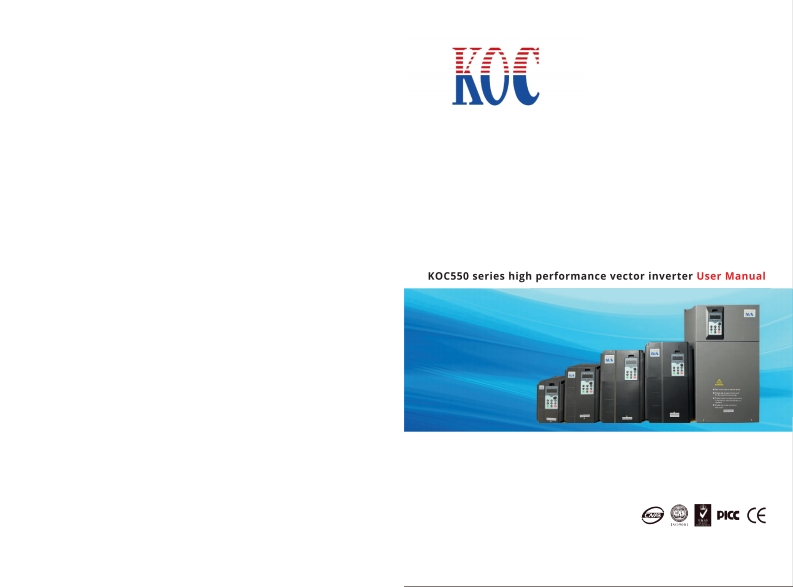 KOC550-Manual变频器操作说明书手册-tieng-Anh