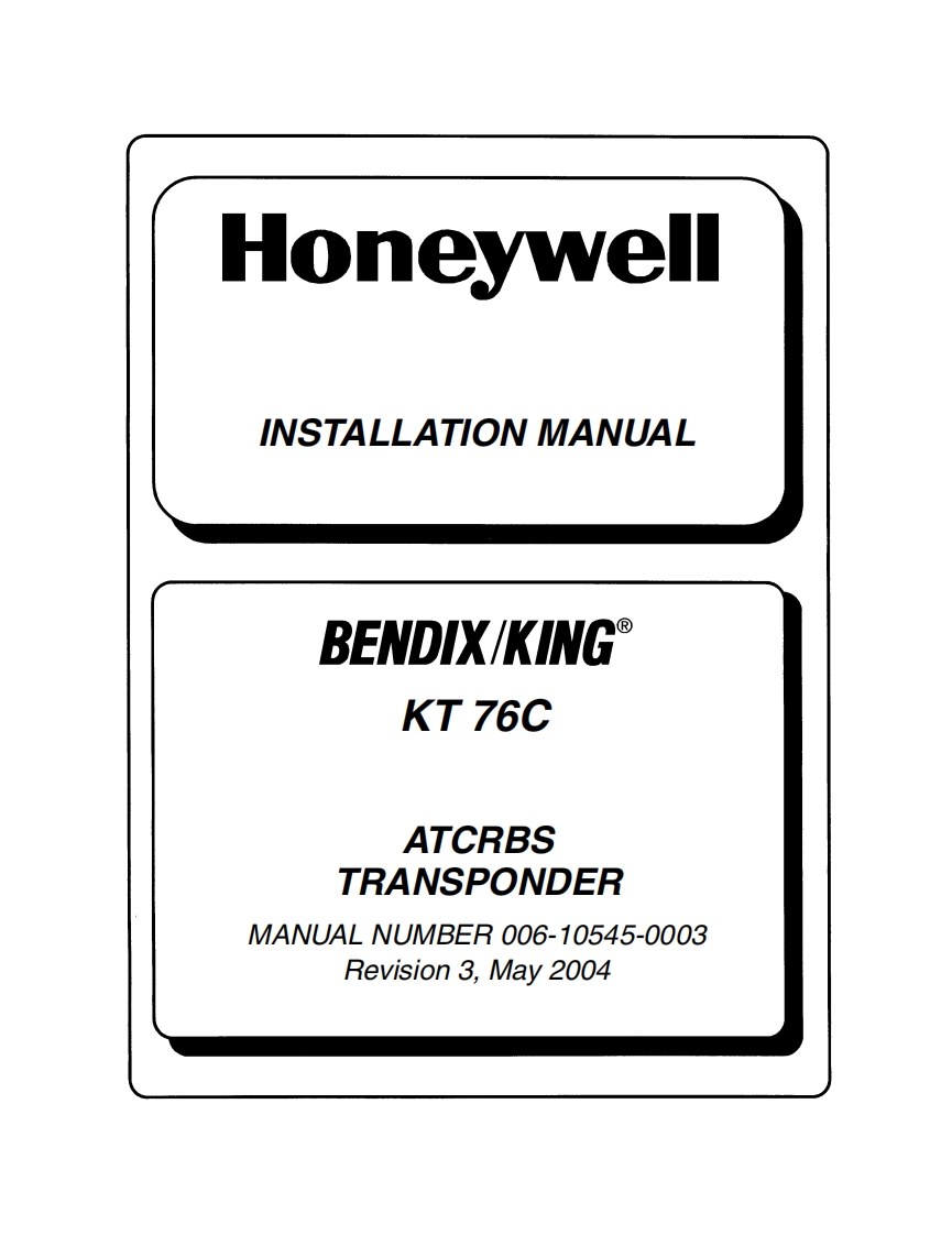 KT76C_IM操作说明书手册