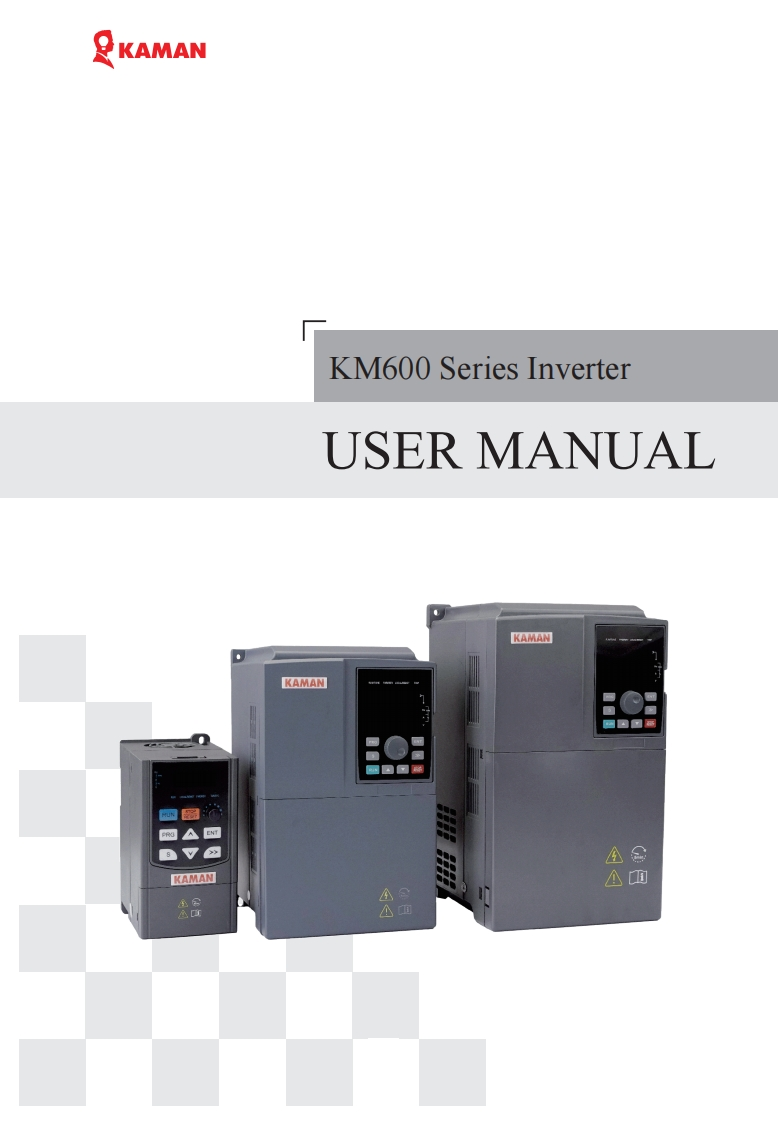 Kaman-KM600-Manual变频器操作说明书手册-ENG