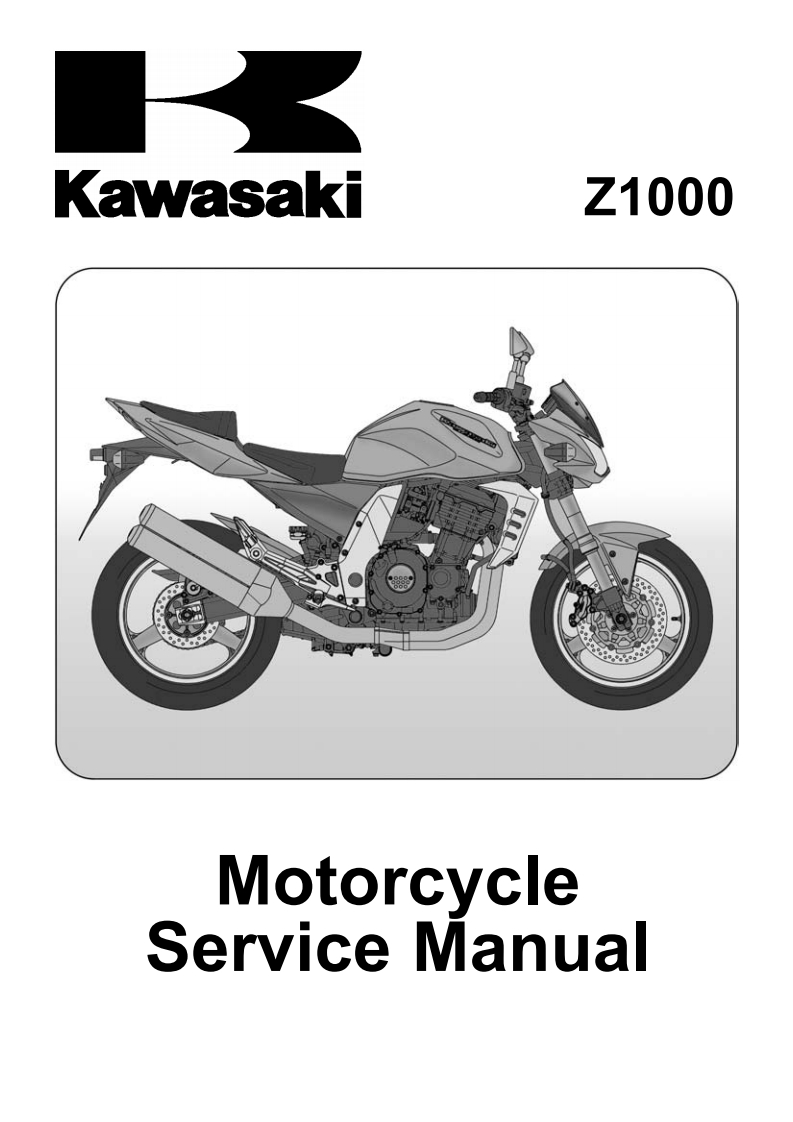 Kawasaki-Z1000-2003-2004-Service-Manual-99924-1310-03维修维护手册