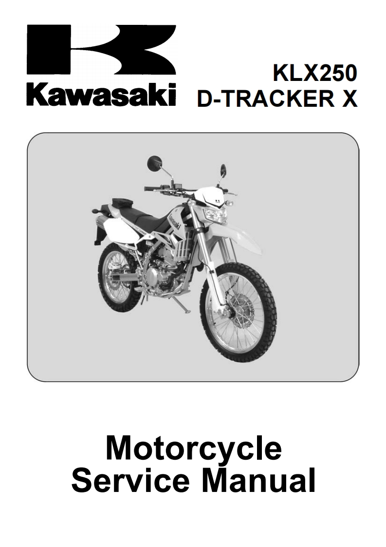 KawasakiKLX250S-Service2010ENG摩托车维修手册