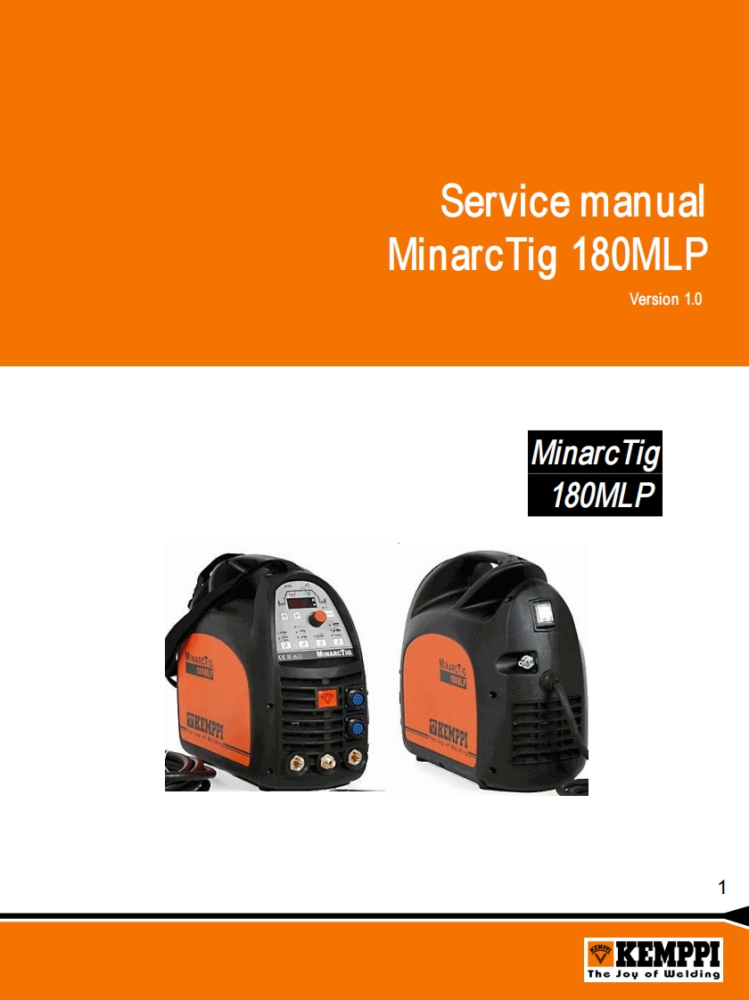 Kemppi_minarc_tig-180-mlp-service-manual电器原理图